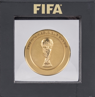 2018 FIFA World Cup Gold Medal With Original Presentation Box